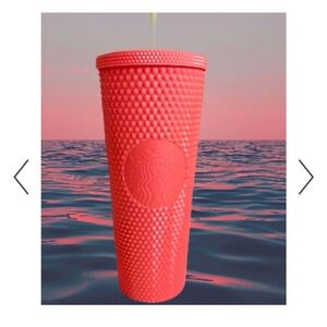 Starbucks 2022 Dragonfruit 24oz Textured Tumbler